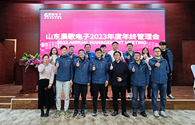 晨歌電子2023年度年終管理會(huì)議順利召開